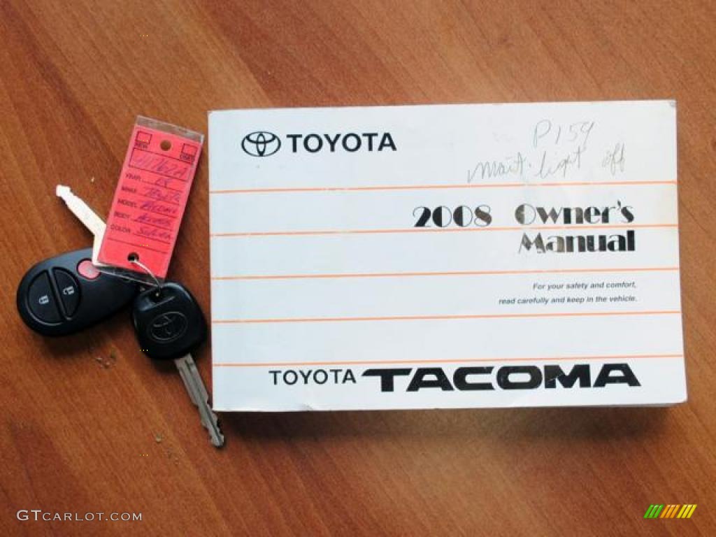 2008 Tacoma V6 TRD Sport Access Cab 4x4 - Silver Streak Mica / Graphite Gray photo #22