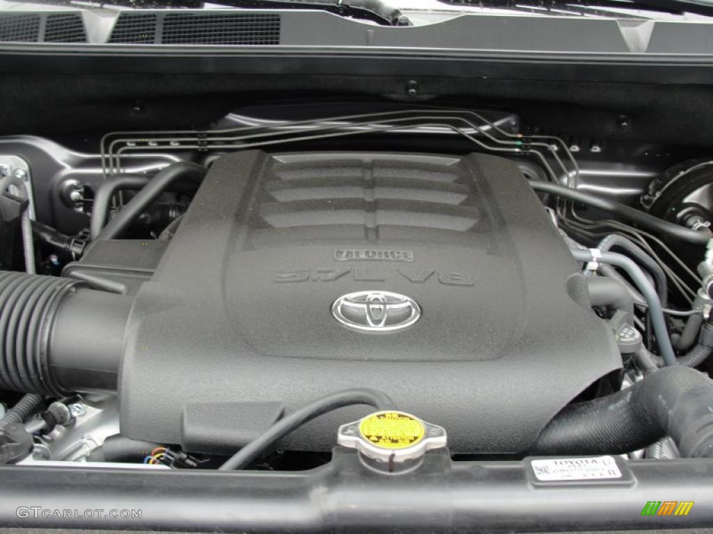 2011 Toyota Tundra TRD Rock Warrior Double Cab 4x4 5.7 Liter i-Force Flex-Fuel DOHC 32-Valve Dual VVT-i V8 Engine Photo #48198484
