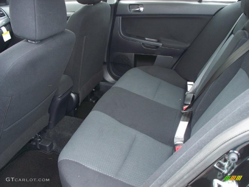 Black Interior 2011 Mitsubishi Lancer GTS Photo #48198595
