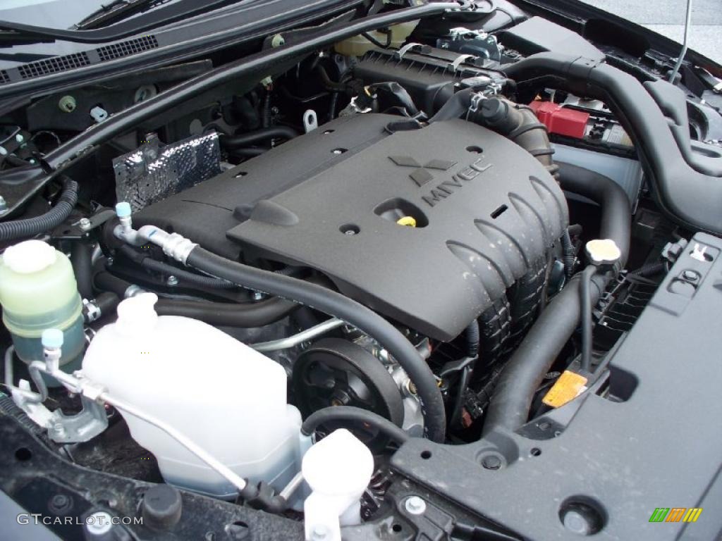 2011 Mitsubishi Lancer GTS 2.4 Liter DOHC 16-Valve MIVEC 4 Cylinder Engine Photo #48198646