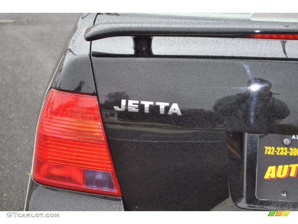 2003 Jetta GLX Sedan - Black / Beige photo #27