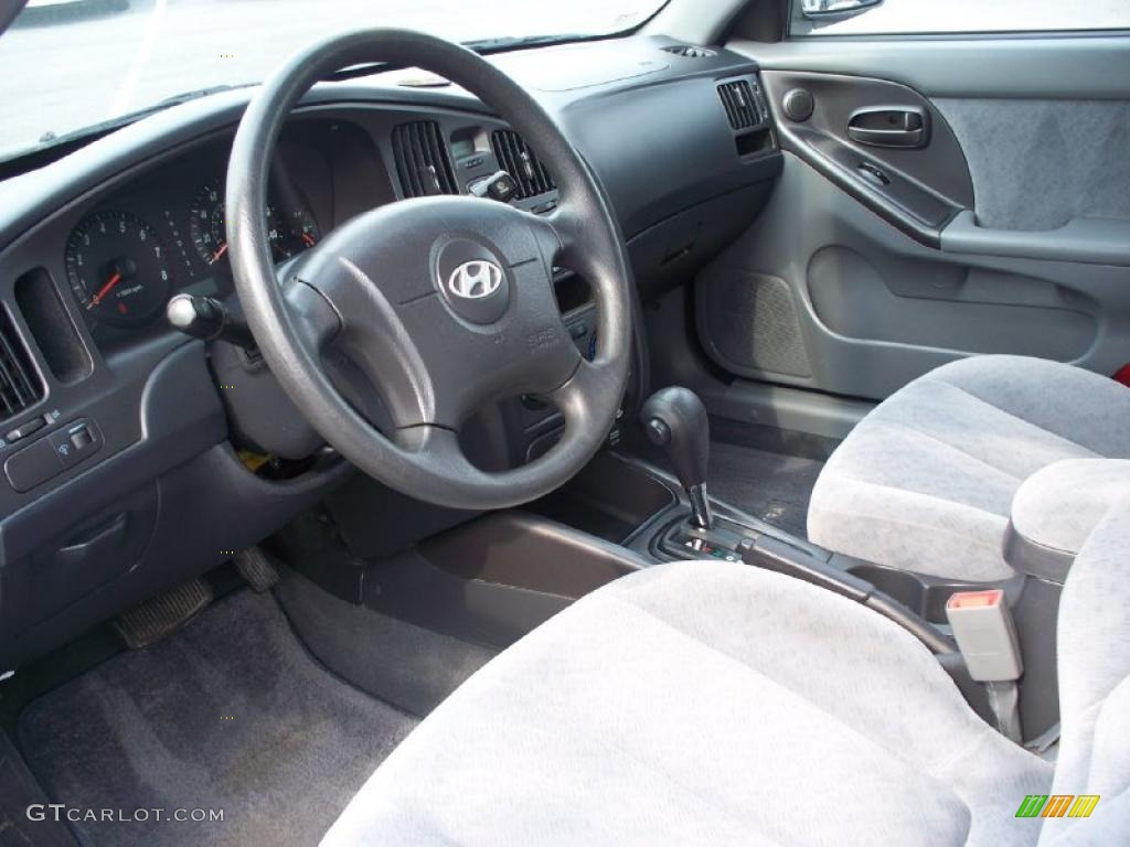 2006 Elantra GLS Sedan - Tidal Wave Blue / Gray photo #9
