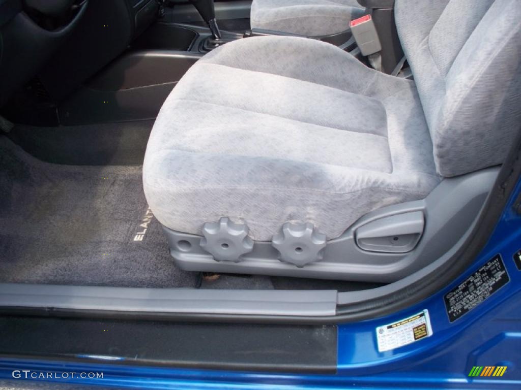 2006 Elantra GLS Sedan - Tidal Wave Blue / Gray photo #11