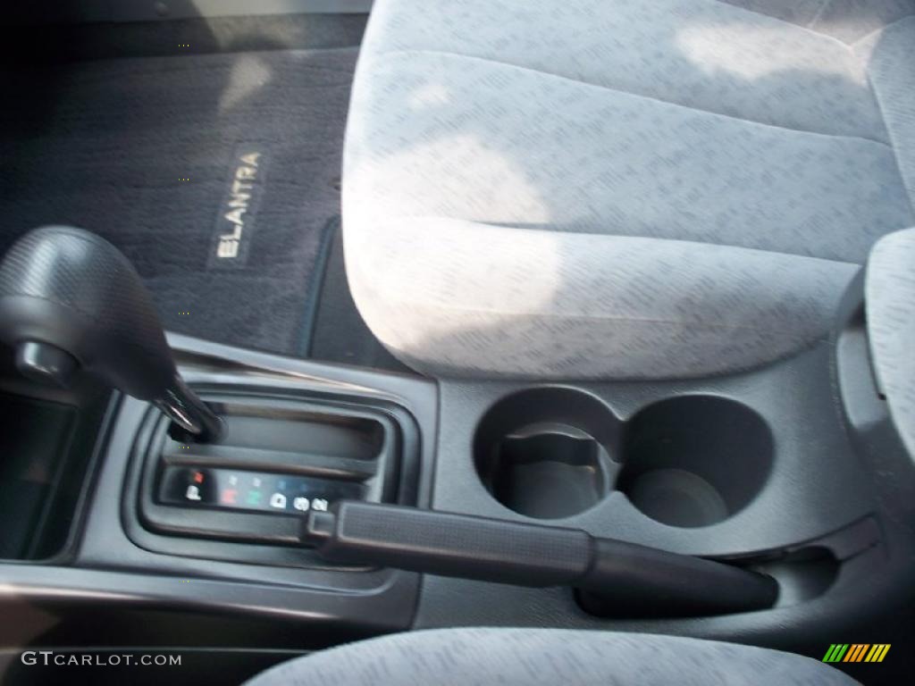 2006 Elantra GLS Sedan - Tidal Wave Blue / Gray photo #17