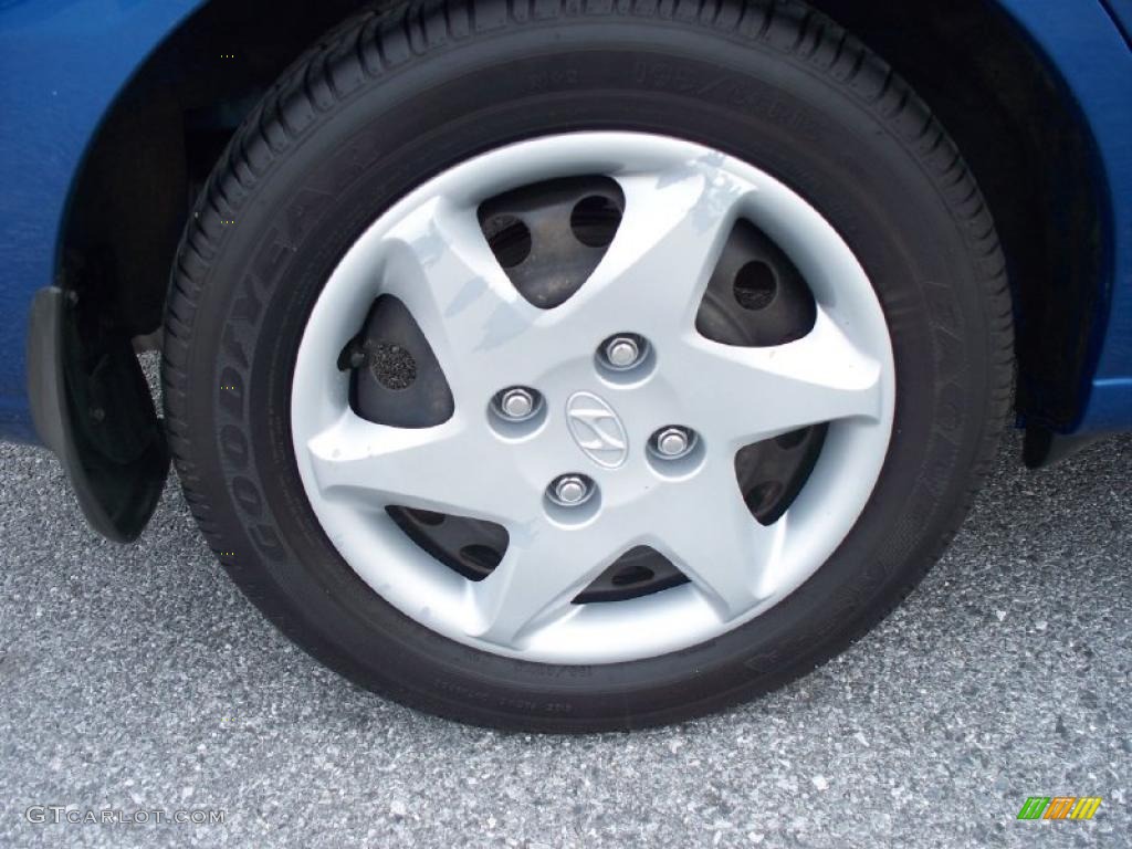 2006 Elantra GLS Sedan - Tidal Wave Blue / Gray photo #25