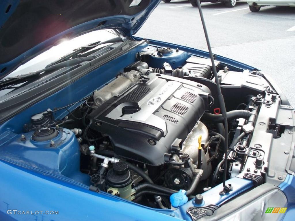2006 Elantra GLS Sedan - Tidal Wave Blue / Gray photo #28