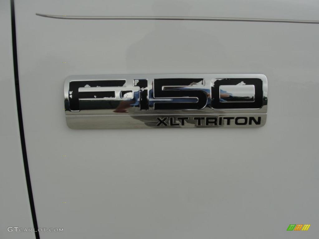 2006 F150 XLT SuperCrew - Oxford White / Tan photo #16