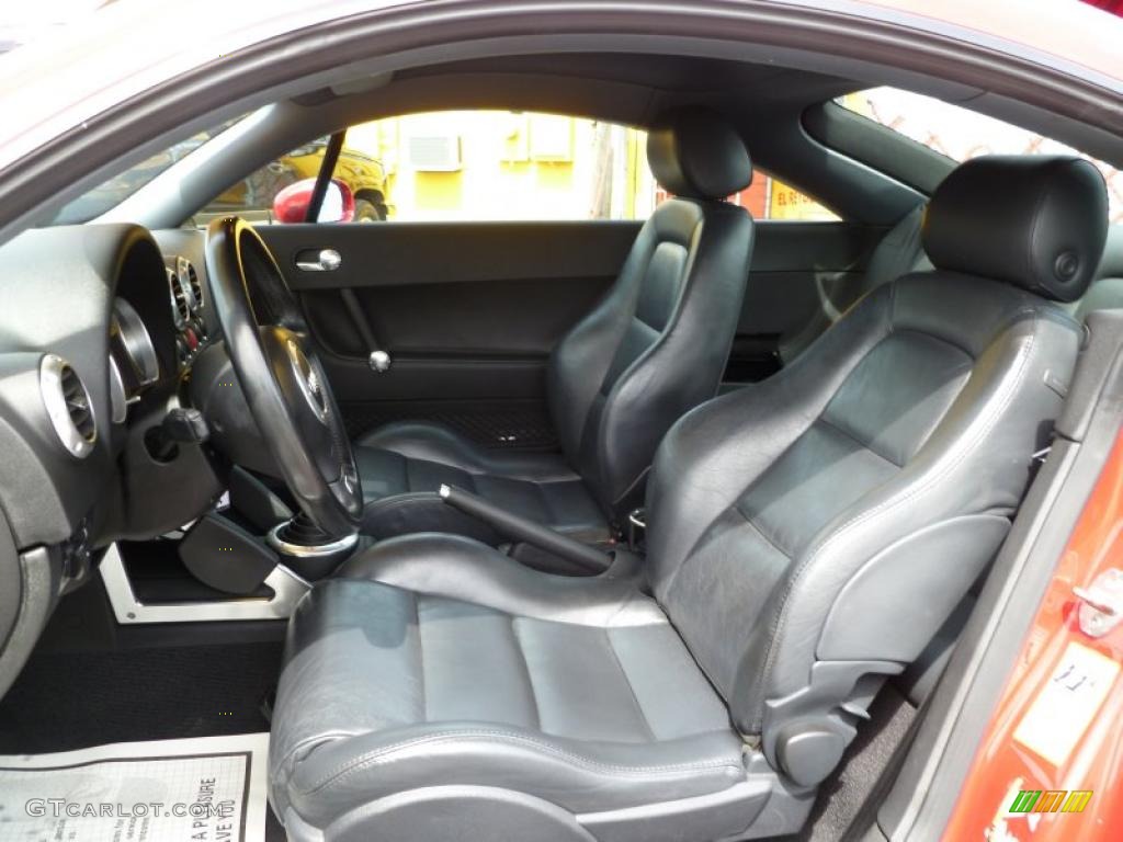 Ebony Interior 2000 Audi TT 1.8T Coupe Photo #48199939