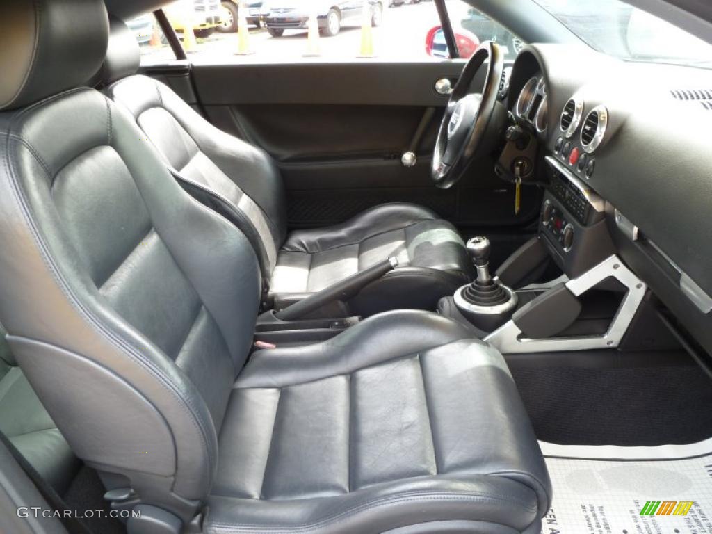 Ebony Interior 2000 Audi TT 1.8T Coupe Photo #48199984