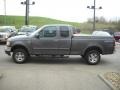 2002 Dark Shadow Grey Metallic Ford F150 XLT SuperCab 4x4  photo #5