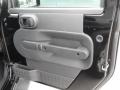 Dark Slate Gray/Medium Slate Gray 2010 Jeep Wrangler Sport Islander Edition 4x4 Door Panel