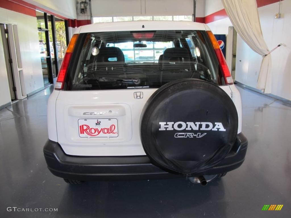 1999 CR-V EX 4WD - Taffeta White / Charcoal photo #3