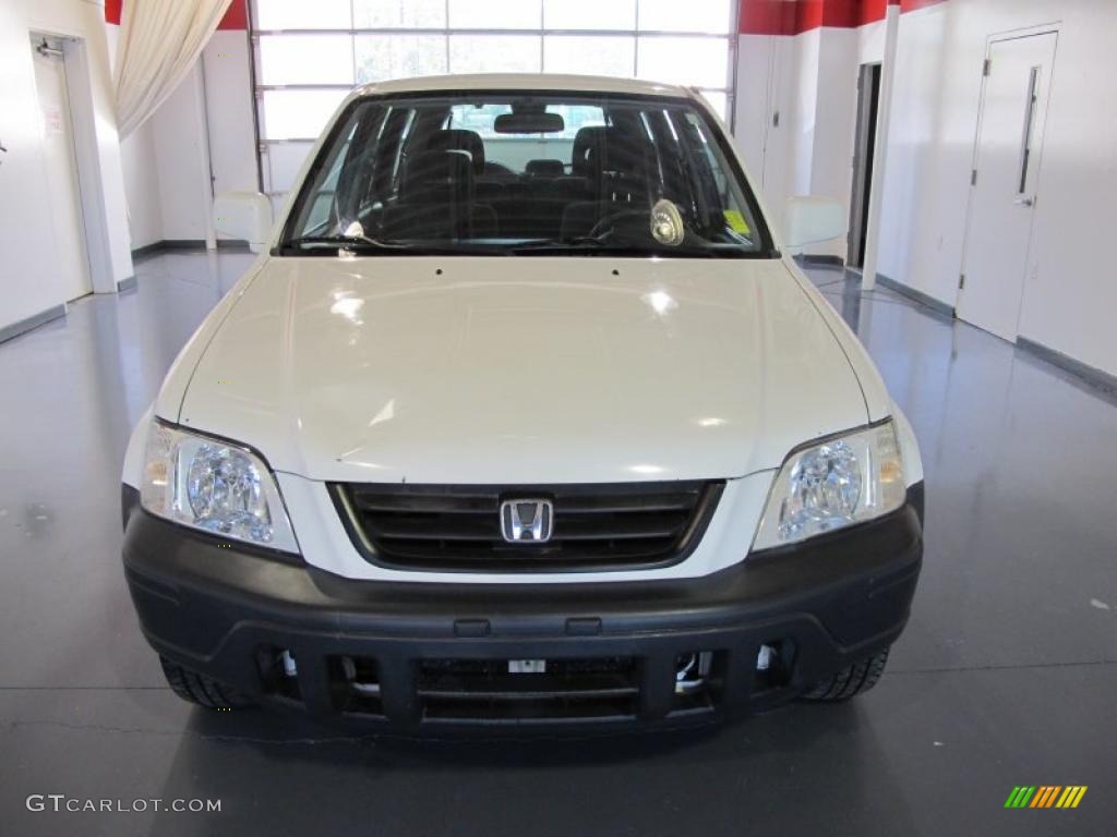 1999 CR-V EX 4WD - Taffeta White / Charcoal photo #6