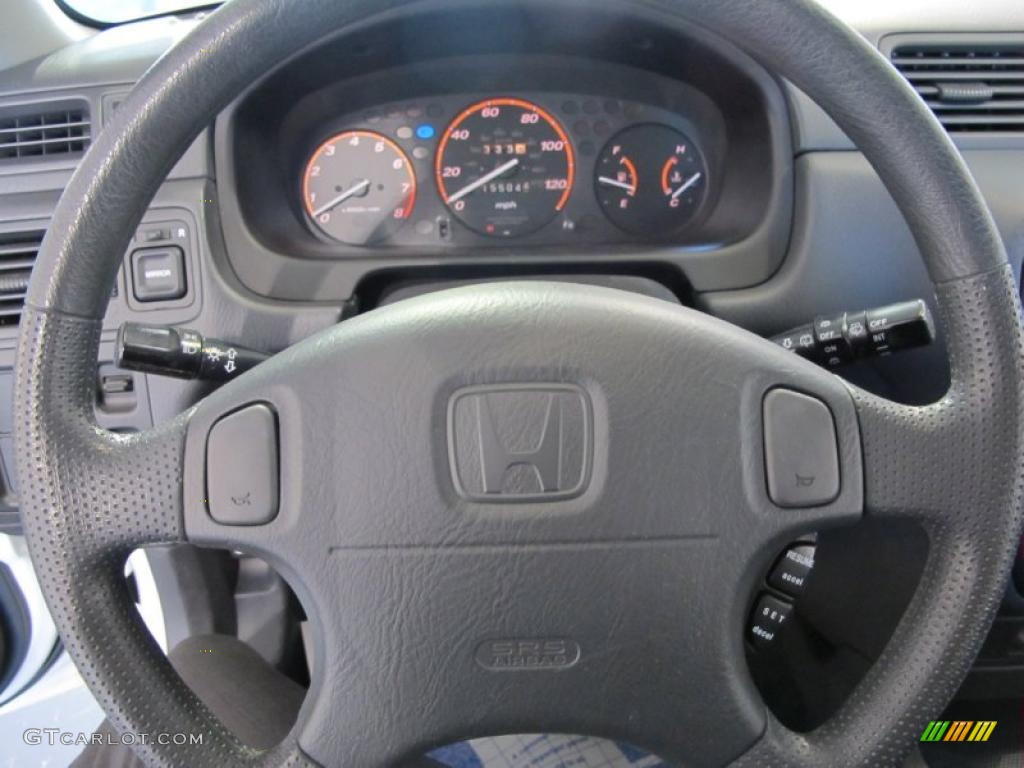 1999 CR-V EX 4WD - Taffeta White / Charcoal photo #14