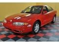 2001 Bright Red Oldsmobile Alero GL Sedan  photo #2