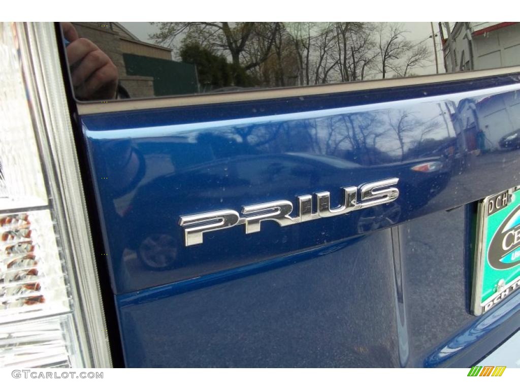 2010 Prius Hybrid IV - Blue Ribbon Metallic / Dark Gray photo #7