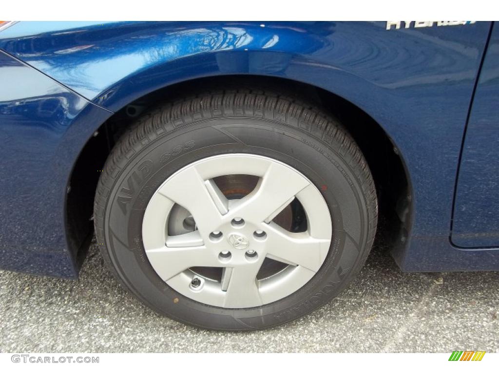 2010 Prius Hybrid IV - Blue Ribbon Metallic / Dark Gray photo #13