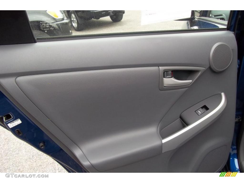 2010 Prius Hybrid IV - Blue Ribbon Metallic / Dark Gray photo #15