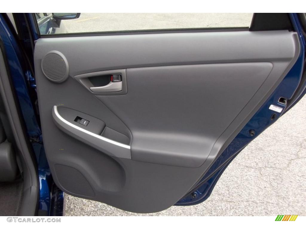 2010 Prius Hybrid IV - Blue Ribbon Metallic / Dark Gray photo #17
