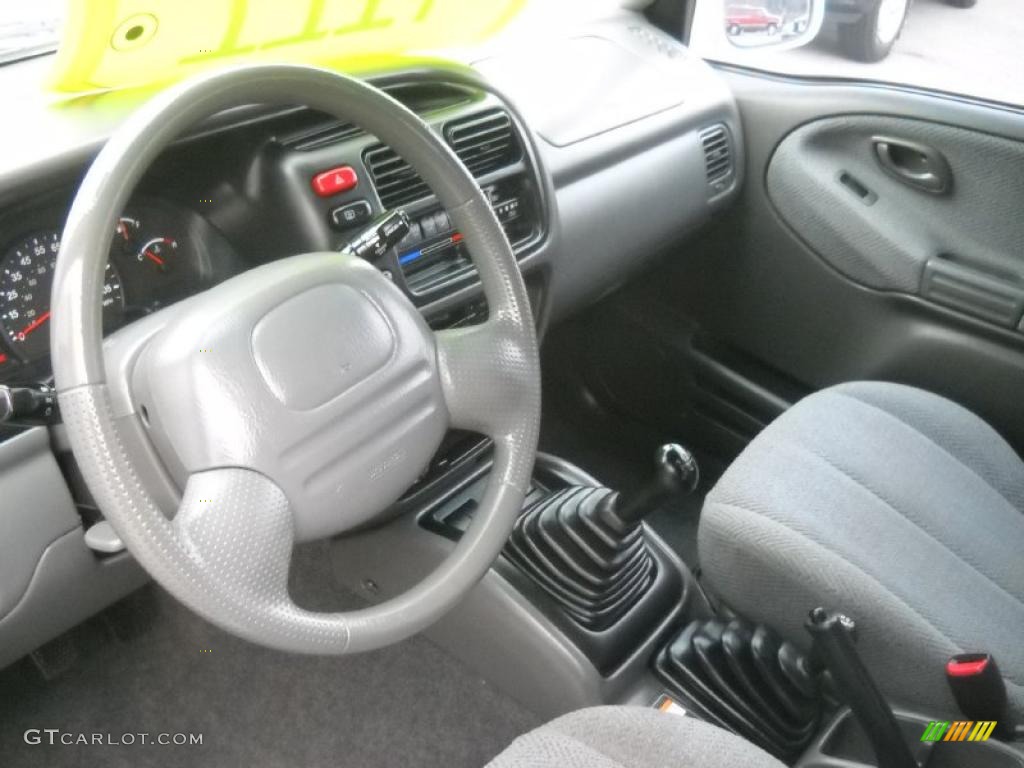 2000 Grand Vitara JLX 4x4 - Polar White / Gray photo #7