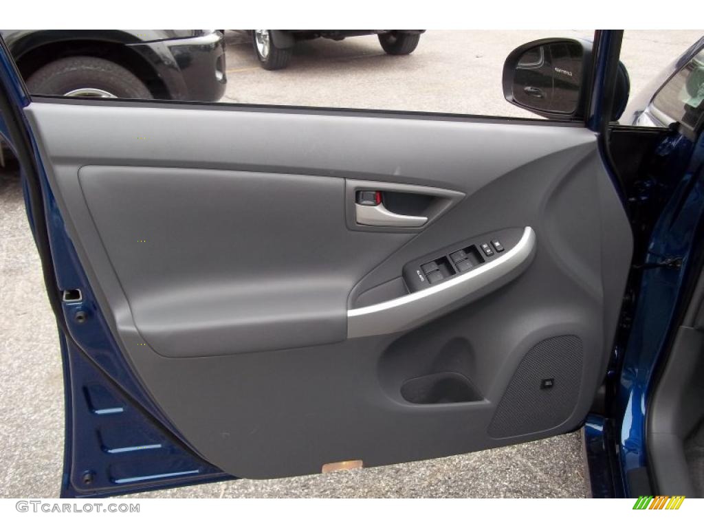 2010 Prius Hybrid IV - Blue Ribbon Metallic / Dark Gray photo #21