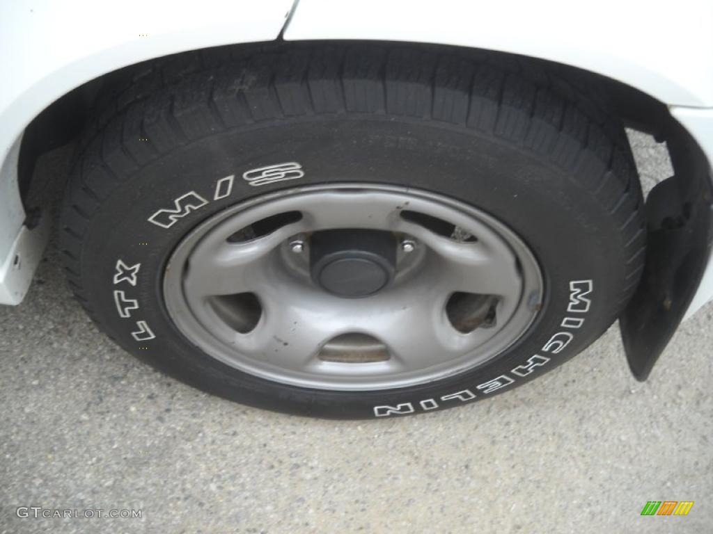 2000 Grand Vitara JLX 4x4 - Polar White / Gray photo #13