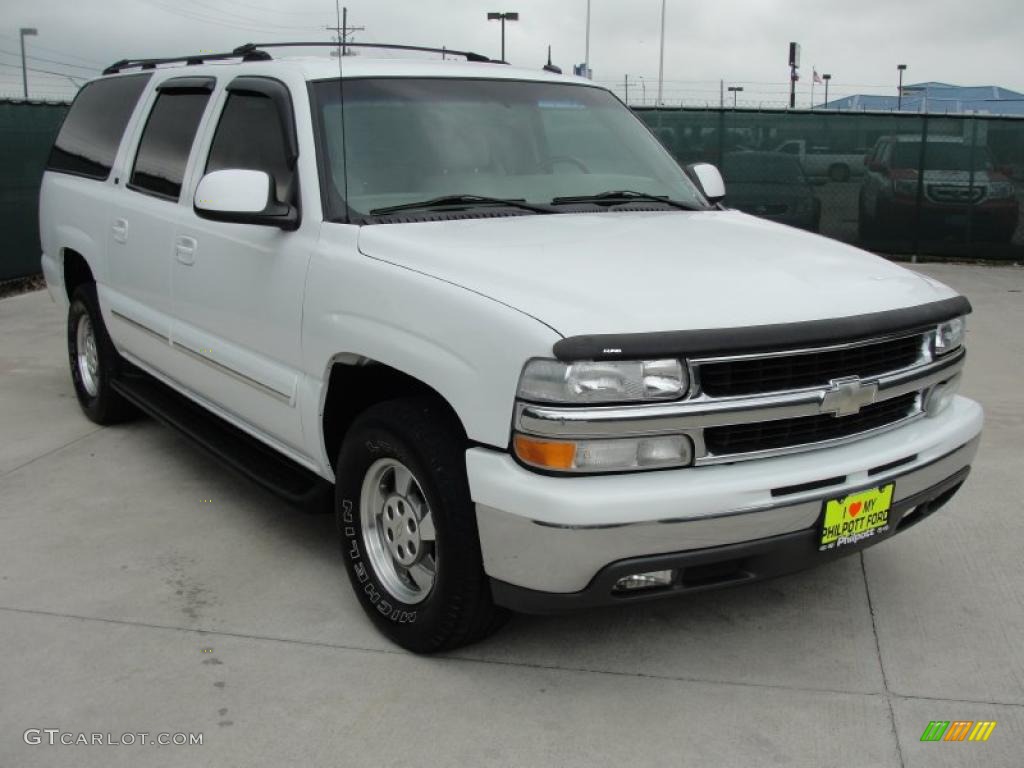 Summit White Chevrolet Suburban