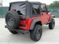 Flame Red - Wrangler X 4x4 Photo No. 3