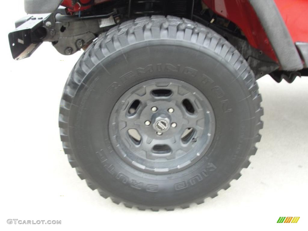 2005 Jeep Wrangler X 4x4 Custom Wheels Photo #48204469