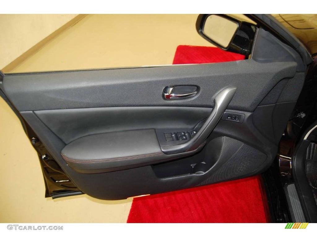 2010 Maxima 3.5 SV - Crimson Black / Charcoal photo #9