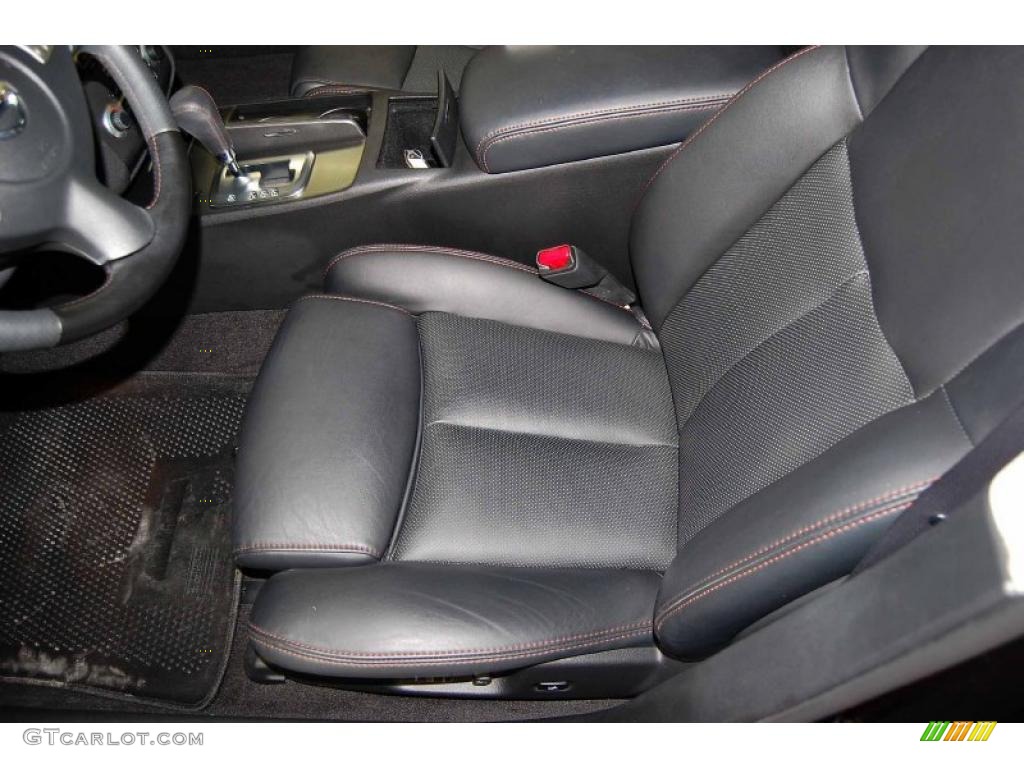 2010 Maxima 3.5 SV - Crimson Black / Charcoal photo #10