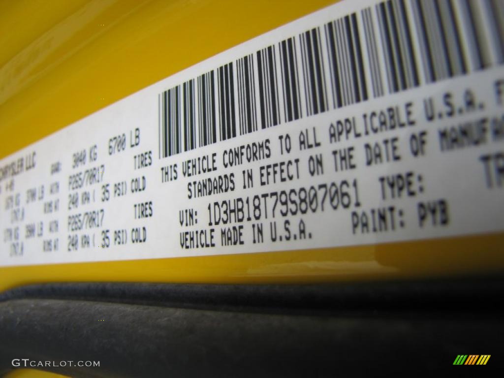 2009 Ram 1500 SLT Quad Cab - Detonator Yellow / Dark Slate/Medium Graystone photo #31