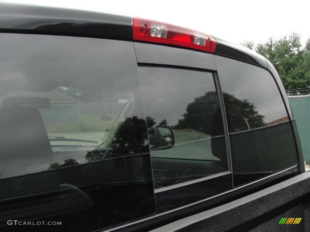 2008 Ram 1500 SLT Regular Cab - Brilliant Black Crystal Pearl / Medium Slate Gray photo #26