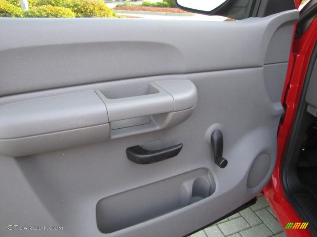 2008 Sierra 1500 Regular Cab - Fire Red / Dark Titanium photo #11