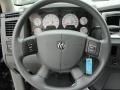 Medium Slate Gray 2008 Dodge Ram 1500 SLT Regular Cab Steering Wheel