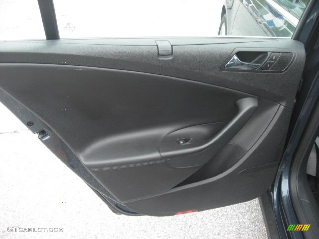 2008 Passat Komfort Sedan - Blue Graphite / Black photo #24