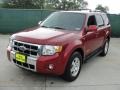 2008 Redfire Metallic Ford Escape Limited  photo #7