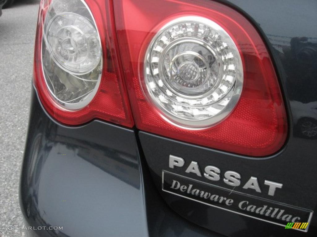 2008 Passat Komfort Sedan - Blue Graphite / Black photo #48