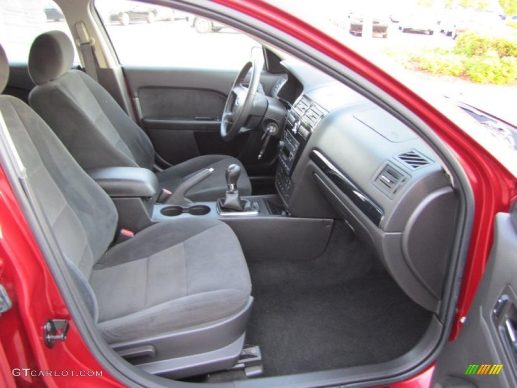 Charcoal Black Interior 2006 Ford Fusion SEL Photo #48206761