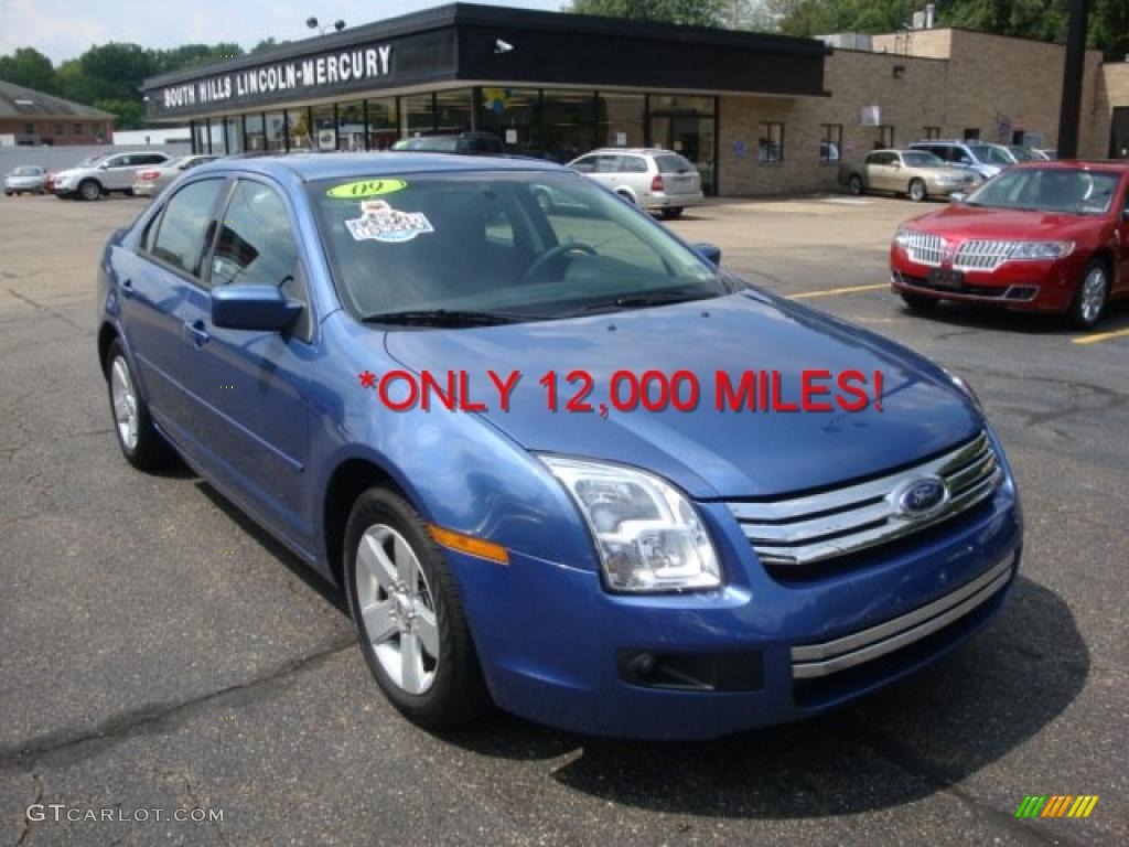 2009 Fusion SE - Sport Blue Metallic / Charcoal Black photo #5