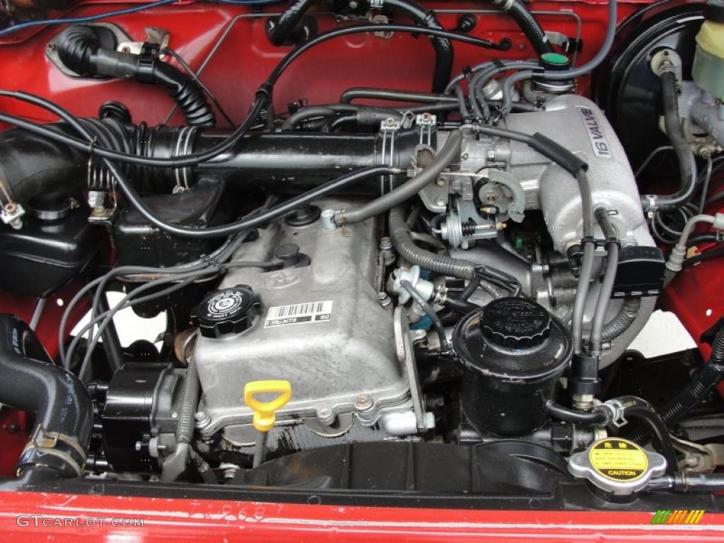 1995 Toyota Tacoma Extended Cab 4x4 2.7 Liter DOHC 16-Valve 4 Cylinder Engine Photo #48207907