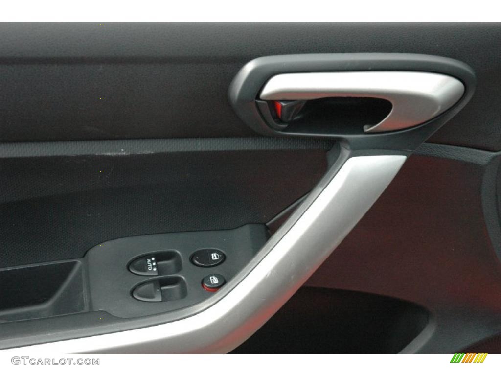 2008 Civic EX Coupe - Rallye Red / Gray photo #11