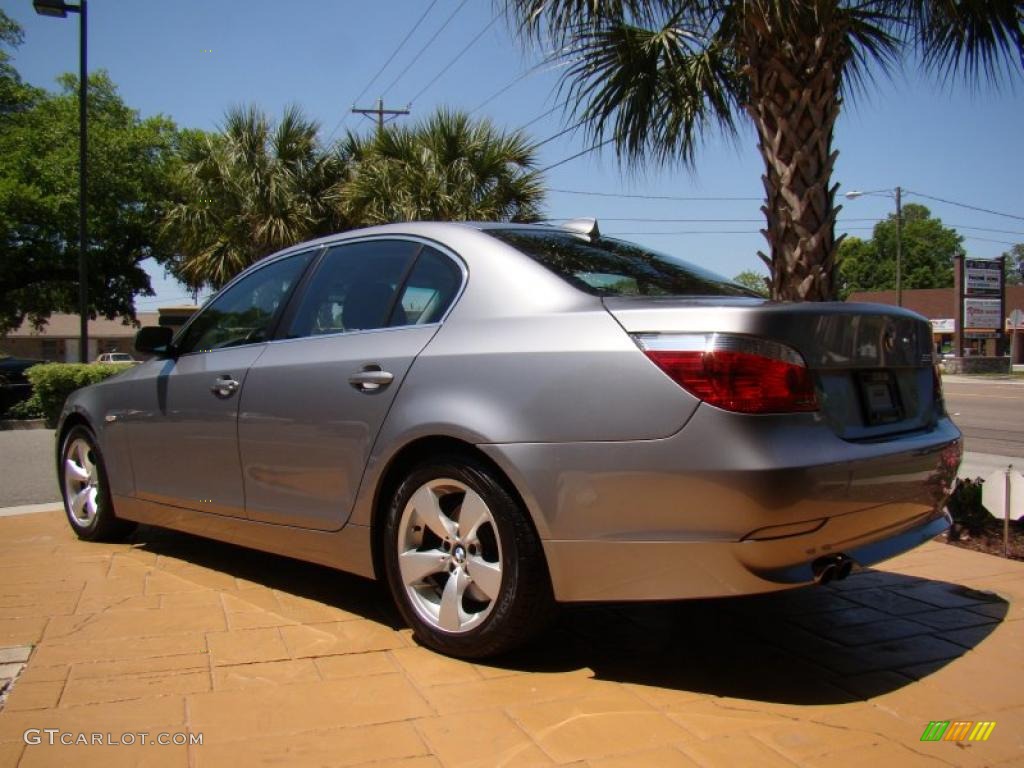 Silver Grey Metallic 2006 BMW 5 Series 530i Sedan Exterior Photo #48208963