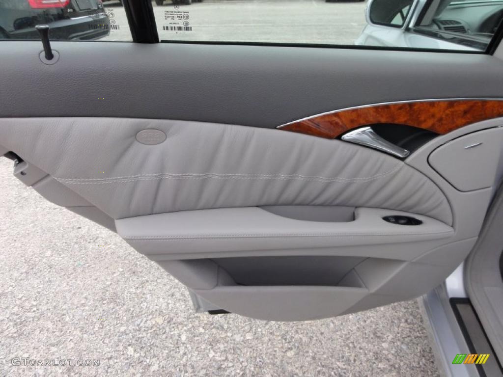 2006 Mercedes-Benz E 500 4Matic Sedan Ash Door Panel Photo #48209059