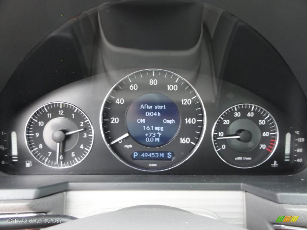 2006 Mercedes-Benz E 500 4Matic Sedan Gauges Photos