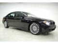 Black Sapphire Metallic 2008 BMW 7 Series 750Li Sedan Exterior