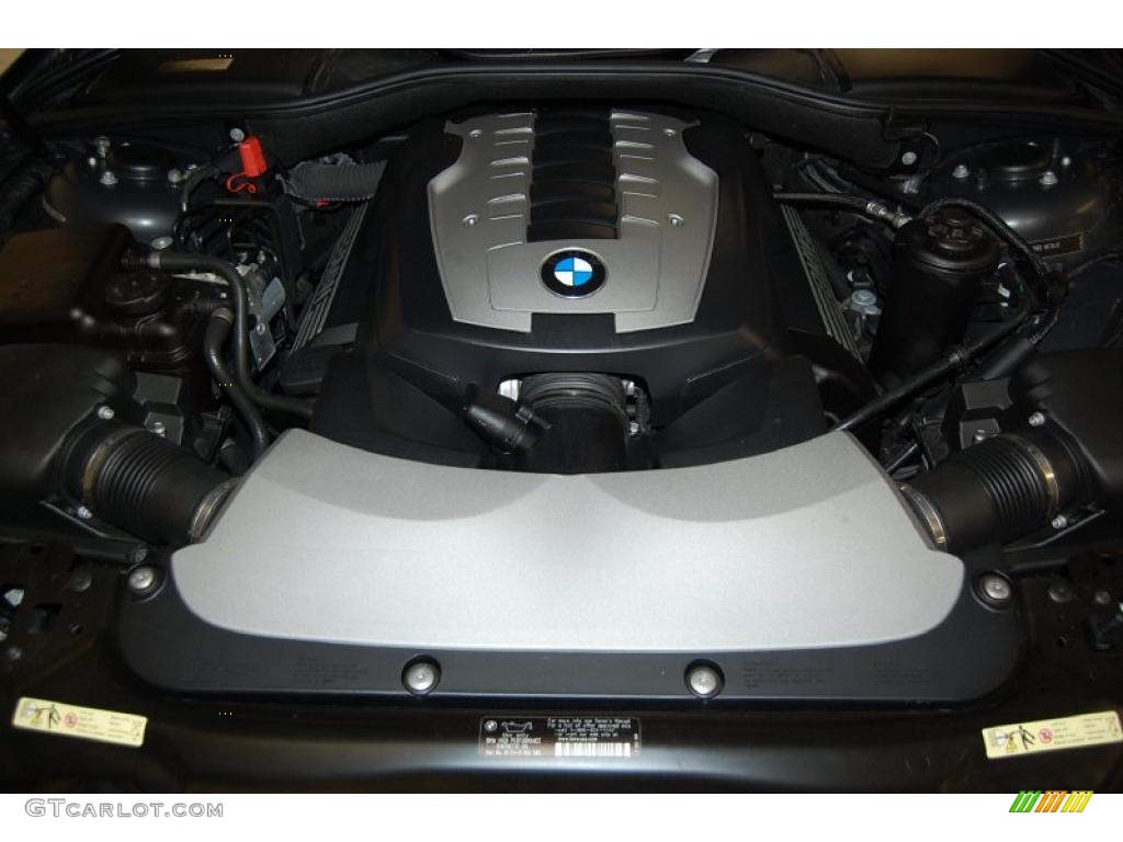 2008 BMW 7 Series 750Li Sedan 4.8 Liter DOHC 32-Valve VVT V8 Engine Photo #48210004
