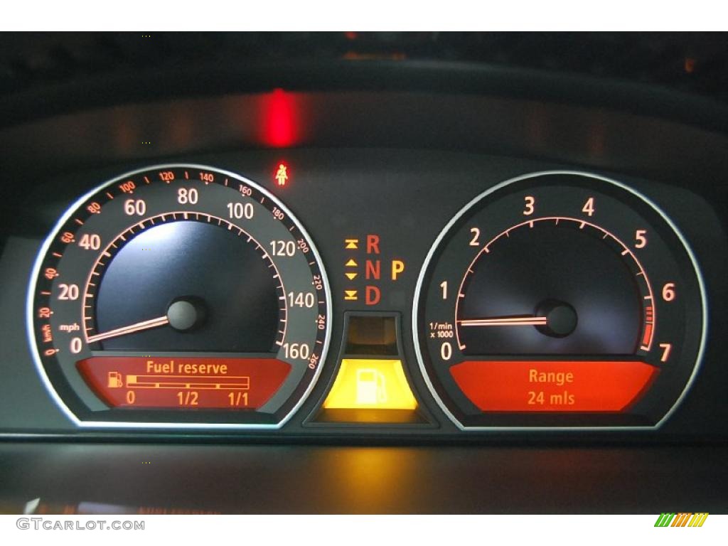 2008 BMW 7 Series 750Li Sedan Gauges Photo #48210226