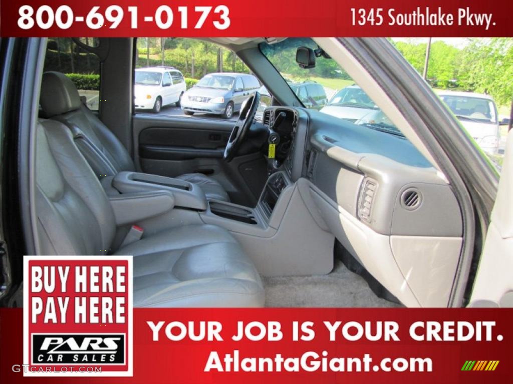 2003 Suburban 1500 Z71 4x4 - Black / Gray/Dark Charcoal photo #8