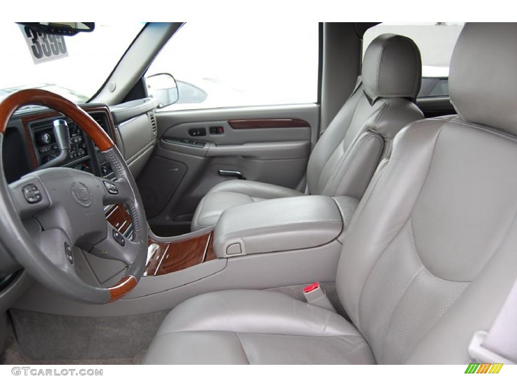 Pewter Interior 2003 Cadillac Escalade Standard Escalade Model Photo #48210805